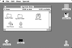Apple Macintosh Desktop 1984