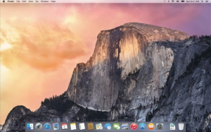 OS X Yosemite Desktop